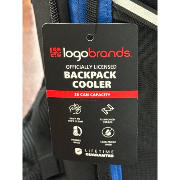 Logo Brands Backpack Cooler NWT Pittsburgh Panthers 26 Can Capacity - Picture 2 of 8